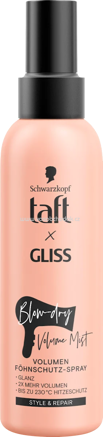 Schwarzkopf taft Föhnspray taft x Gliss Blow Dry Volume Mist, 150 ml