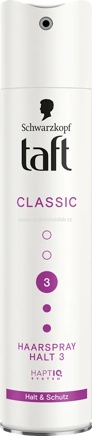 Schwarzkopf taft Haarspray CLASSIC Halt 3, 250 ml