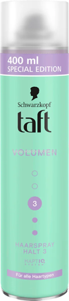 Schwarzkopf taft Haarspray VOLUMEN Halt 3 XXL, 400 ml
