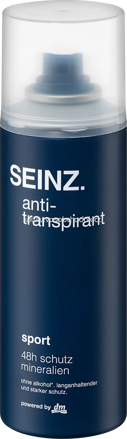 SEINZ. Antitranspirant Deospray Sport, 200 ml