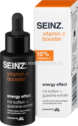 SEINZ. Serum Vitamin C Booster, Energy Effect, 30 ml