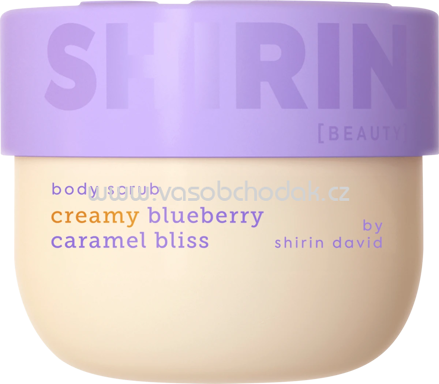 SHIRIN Körperpeeling Creamy Blueberry Caramel Bliss, 235 ml