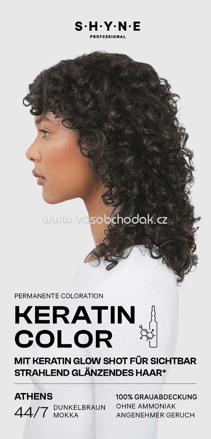SHYNE Professional Haarfarbe 44/7 Athens Dunkelbraun Mokka, 1 St