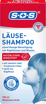 SOS Läuse Shampoo, 100 ml