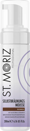 St. Moriz Selbstbräuner Mousse dunkel, 200 ml
