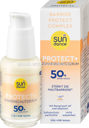 SUNDANCE Sonnenfluid Serum Gesicht, UV Protect+ LSF 50+, 30 ml