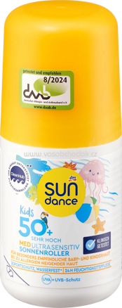 SUNDANCE Sonnenroller Kids MED ultra sensitiv LSF 50+, 100 ml