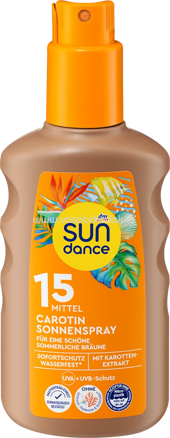 SUNDANCE Sonnenspray Carotin LSF 15, 200 ml