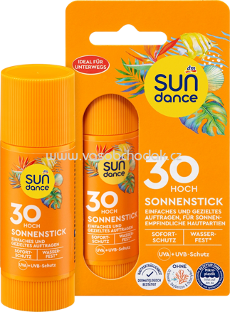 SUNDANCE Sonnenstick Gesicht & Lippenpflege, LSF 30, 20 g