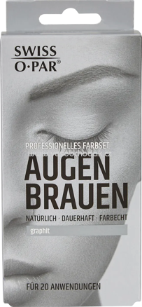 Swiss-o-Par Augenbrauenfarbe Graphit, 1 St