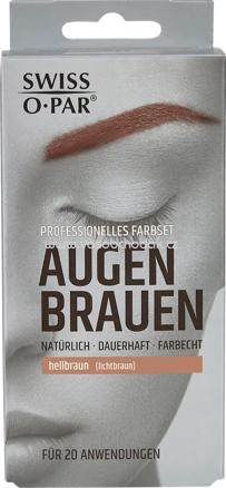 Swiss-o-Par Augenbrauenfarbe Lichtbraun, 1 St