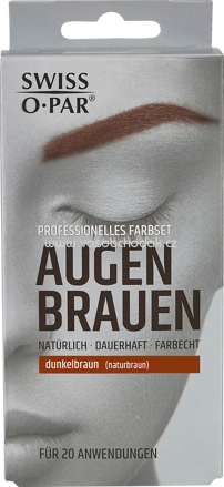 Swiss-o-Par Augenbrauenfarbe Naturbraun, 1 St