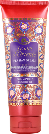 Tesori d'Oriente Cremedusche Persian Dream, Granatapfel & Rooibos-Tee, 250 ml