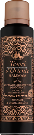 Tesori d'Oriente Deospray Hammam, Arganöl & Orangenblüte, 150 ml