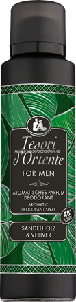 Tesori d'Oriente Deospray Men Sandelholz & Vetiver, 150 ml