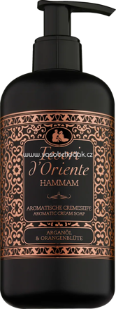 Tesori d'Oriente Flüssigseife Hammam, Arganöl & Orangenblüte, 300 ml
