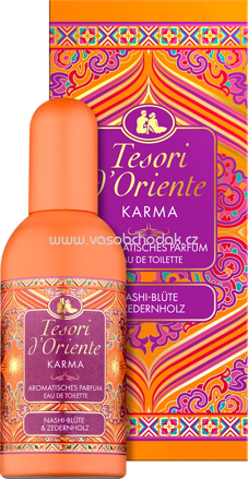 Tesori d'Oriente Karma Eau de Toilette, 100 ml