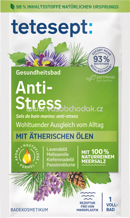 tetesept Badesalz Anti Stress, 80 g