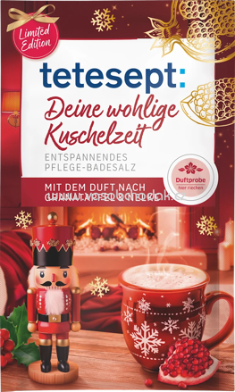 tetesept Badesalz Deine wohlige Kuschelzeit, 60g