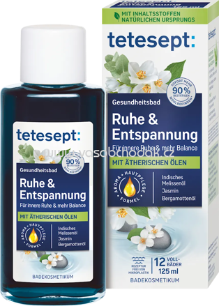 tetesept Gesundheitsbad Ruhe & Entspannung, 125 ml