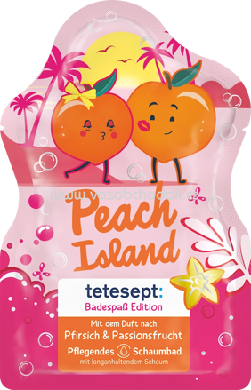 tetesept Schaumbad Peach Island, 40 ml