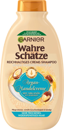 Wahre Schätze Shampoo Argan Mandelcreme, 300 ml
