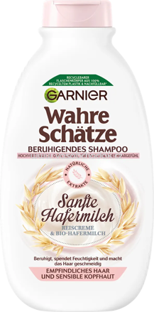 Wahre Schätze Shampoo Sanfte Hafermilch, 300 ml