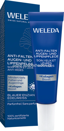 WELEDA Augen- und Lippenpflege Anti-Falten, 10 ml