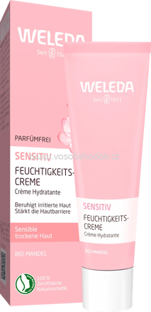 WELEDA Feuchtigkeitscreme Leicht Sensitiv Mandel, 30 ml
