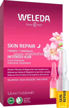 WELEDA Intensiv-Kur Ampullen Wildrose (7 x 0,8ml), 5,6 ml