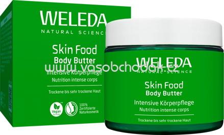 WELEDA Körperbutter Skin Food im Glastiegel, 150 ml