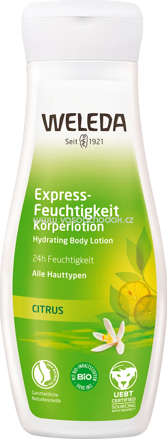 WELEDA Körperlotion Expressfeuchtigkeit Citrus, 200 ml
