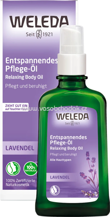 WELEDA Körperöl Lavendel-Entspannungs-Öl, 100 ml