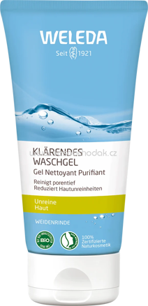 WELEDA Waschgel Naturally Clear Weidenrinde, 100 ml