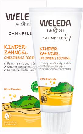 WELEDA Zahnpasta Gel Kinder fluoridfrei, 50 ml