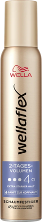wellaflex Schaumfestiger 2-Tages-Volumen Extra starker Halt, 200 ml