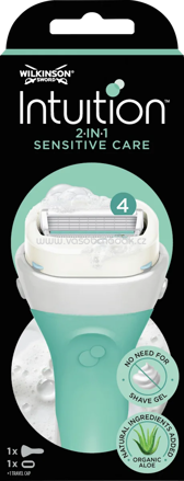 WILKINSON SWORD Rasierer, Intuition 2in1 Sensitive Care, 1 St
