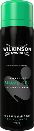 WILKINSON SWORD Rasiergel Sensitive, 200 ml