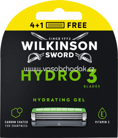 WILKINSON SWORD Rasierklingen, Hydro 3, 5 St
