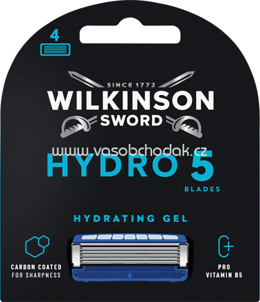 WILKINSON SWORD Rasierklingen, Hydro 5 Sensitive, 4 St