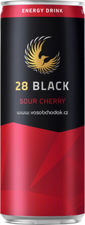 28 Black Energy Drink Sour Cherry, 250 ml