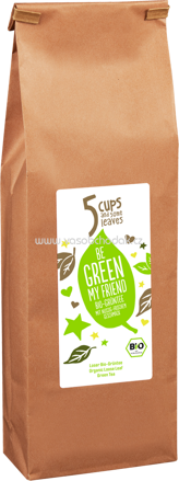 5 CUPS Be Green My Friend Bio Grüntee, 200g