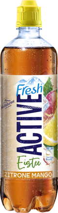 Adelholzener Active Fresh Eistee Zitrone Mango, 750 ml