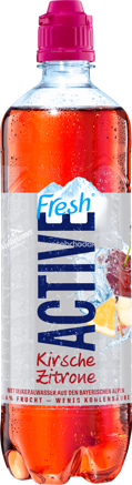 Adelholzener Active Fresh Kirsche Zitrone, 750 ml