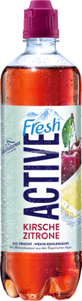 Adelholzener Active Fresh Kirsche Zitrone, 750 ml