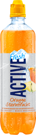 Adelholzener Active Fresh Orange Sternfrucht, 750 ml