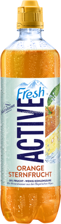 Adelholzener Active Fresh Orange Sternfrucht, 750 ml
