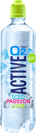 Adelholzener Active O2 Iced Passion Lime, 750 ml