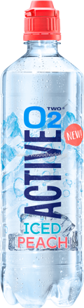 Adelholzener Active O2 Iced Peach, 750 ml