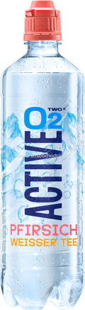 Adelholzener Active O2 Pfirsich Weisser Tee, 750 ml